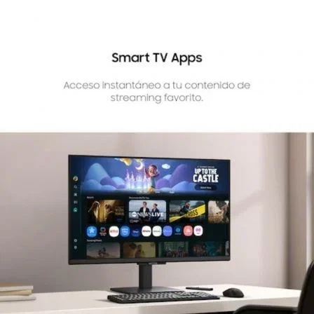 Samsung Smart Monitor M5 S27FM500EU 27″ FHD IPS HDR10 Smart TV Negro Samsung Smart Monitor M5 S27FM500EU 27″ FHD IPS HDR10 Smart TV Negro